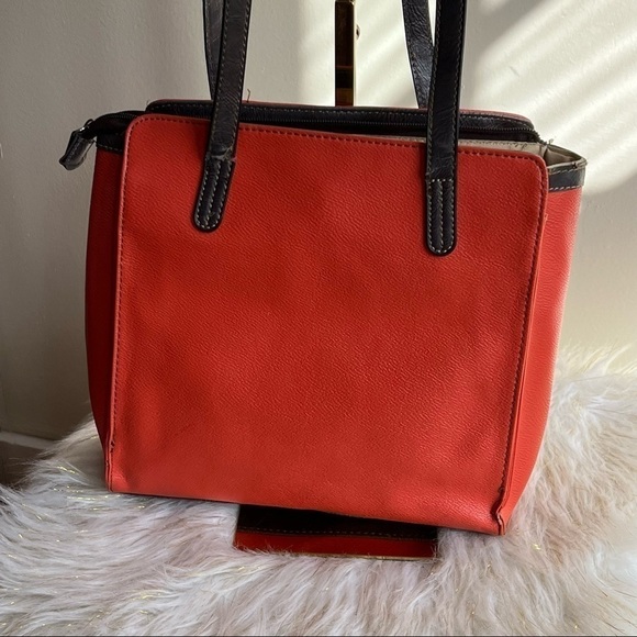 Jaclyn Smith purse orange - Picture 2 of 10